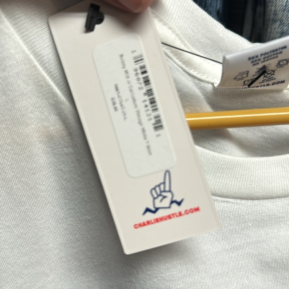 Bobby Witt Jr Charlie Hustle T-shirt size large NWT - Picture 3 of 3